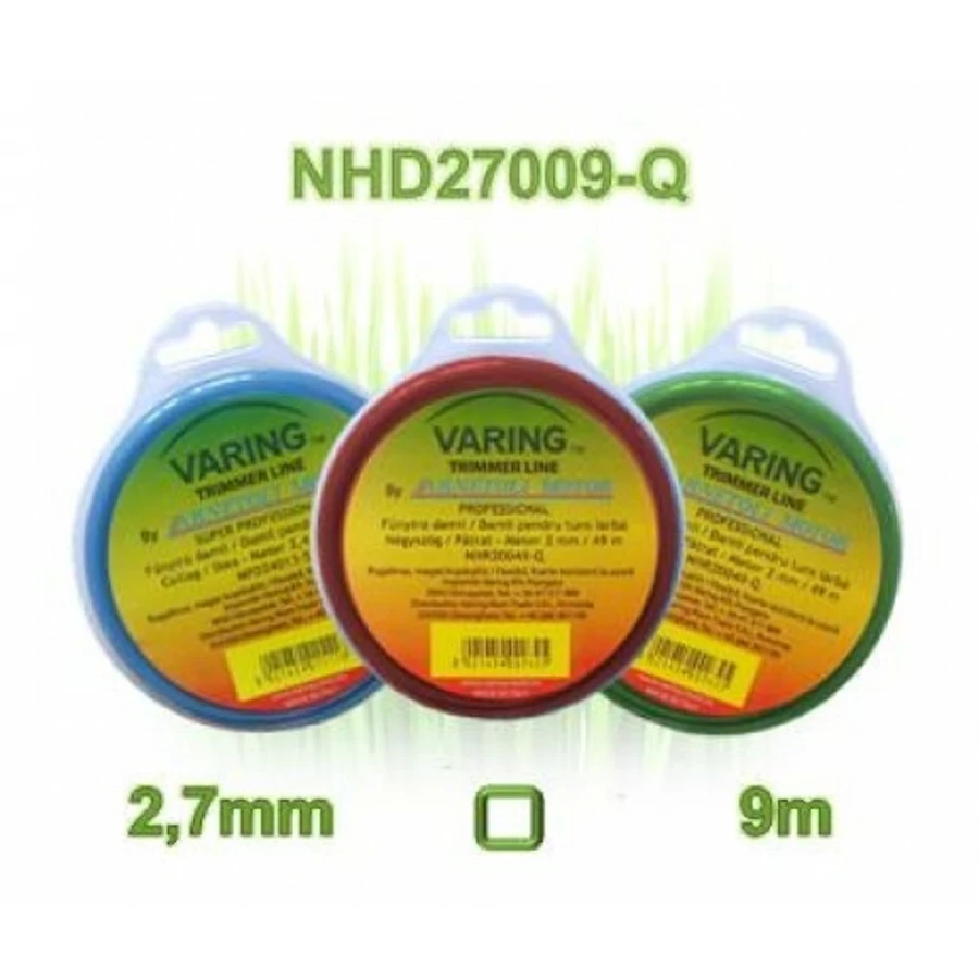 Varing fűnyíró damil Dispenser 2,7mm 9m négyzet profil