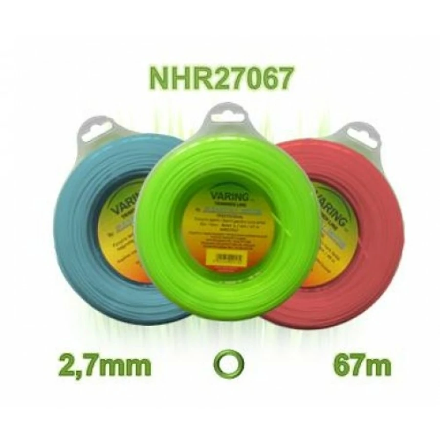 Varing fűnyíró damil Rotobox 2,7mm 67m kör profil