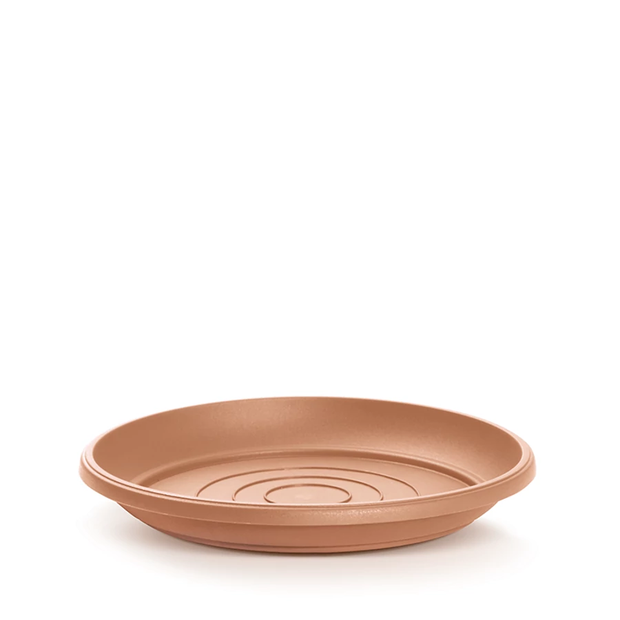 Műanyag virágcserép alátét TERRA 410mm terrakotta