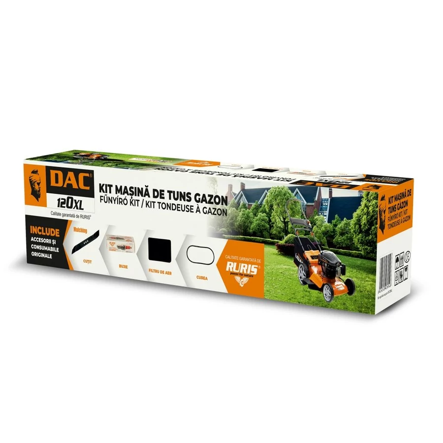 Fűnyíró alkatrész szett DAC 120XL