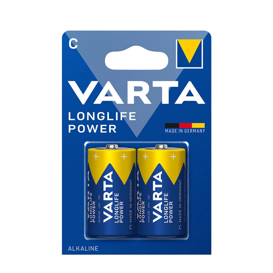 Varta Longlife Power alkáli Baby elem C B2