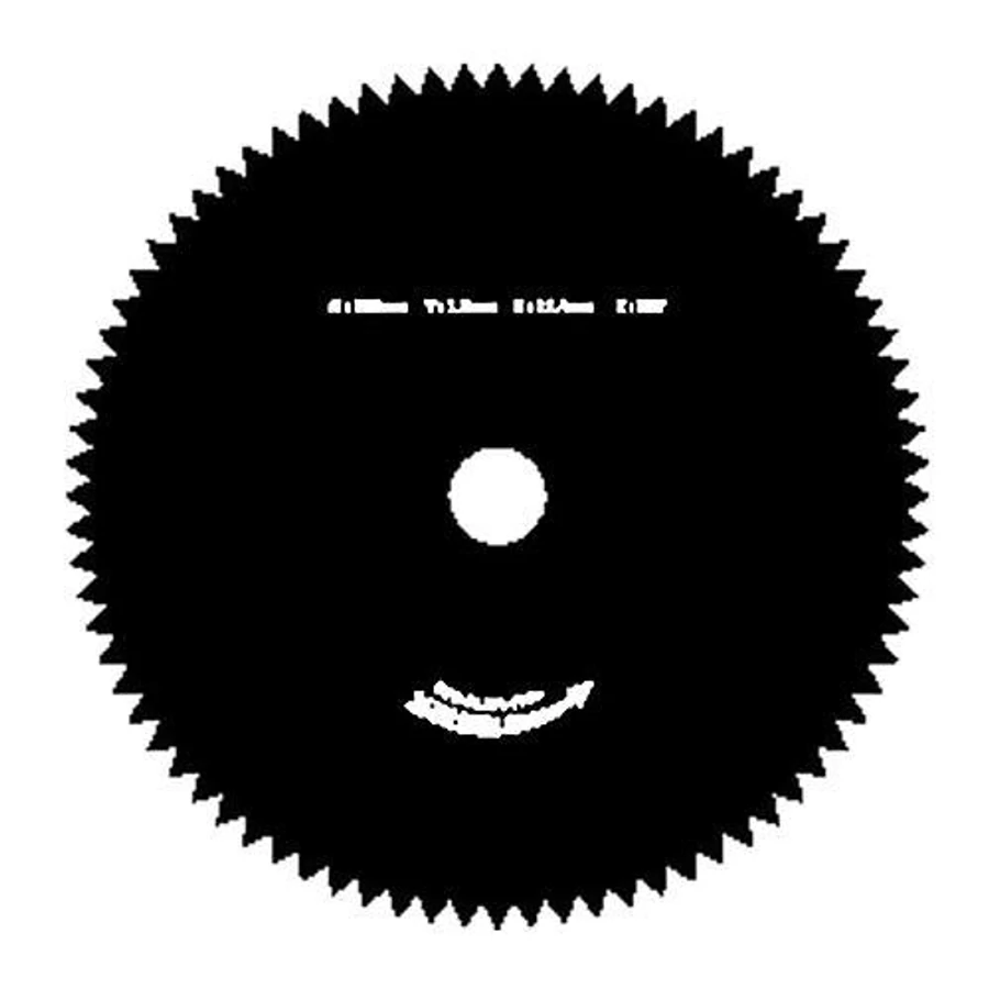 Vágótárcsa 80 fogú 255x1,6mm