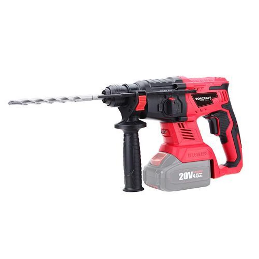 Worcraft akkus bontókalapács, CRH-S20LiB, 20 V, SDS+, szénkefe nélküli