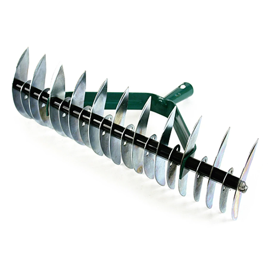 Fűszellőztető gereblye fej 11 / 21 fogú nyél nélkül