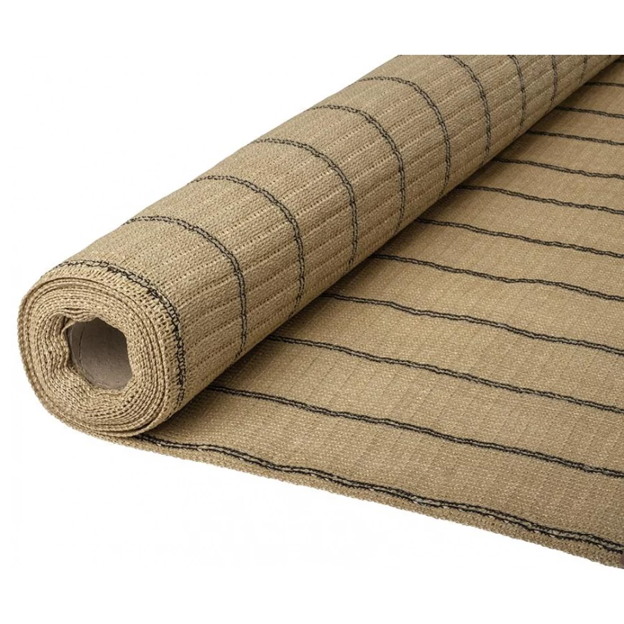 Árnyékoló háló GoldScreen, 1x5m, UV, 185 g/m2, rögzítő lyukakkal