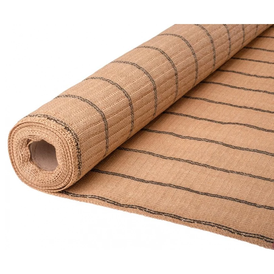 Árnyékoló háló GoldScreen, 1,5x5m, UV, 185 g/m2, rögzítő lyukakkal