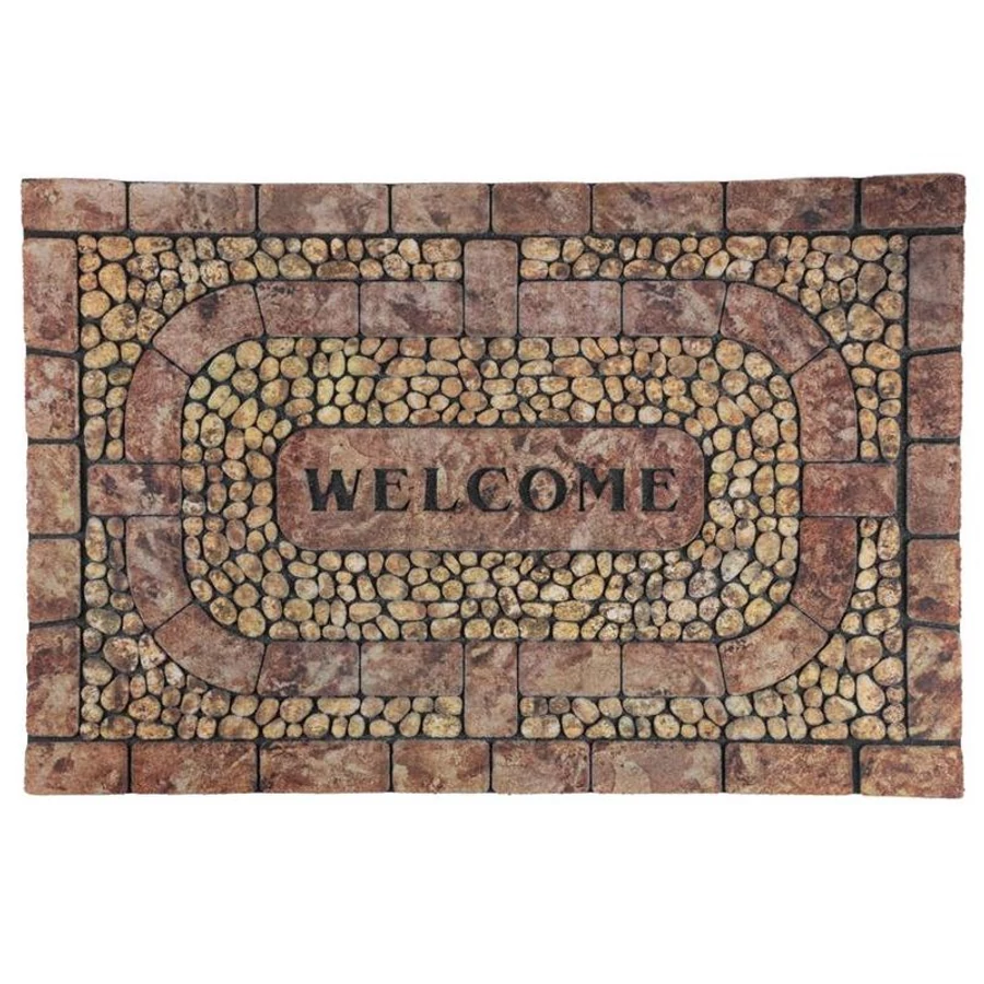 Lábtörlő MagicHome RBM 406, 89x58 cm, gumis