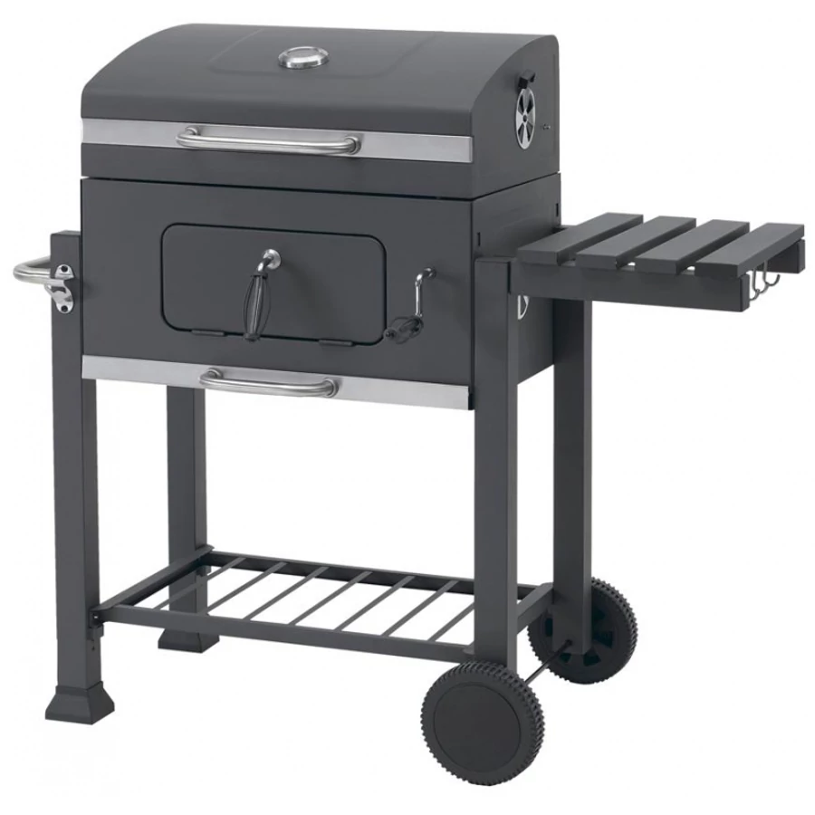 Grill BBQ Konzul, 117x61x108 cm, faszenes