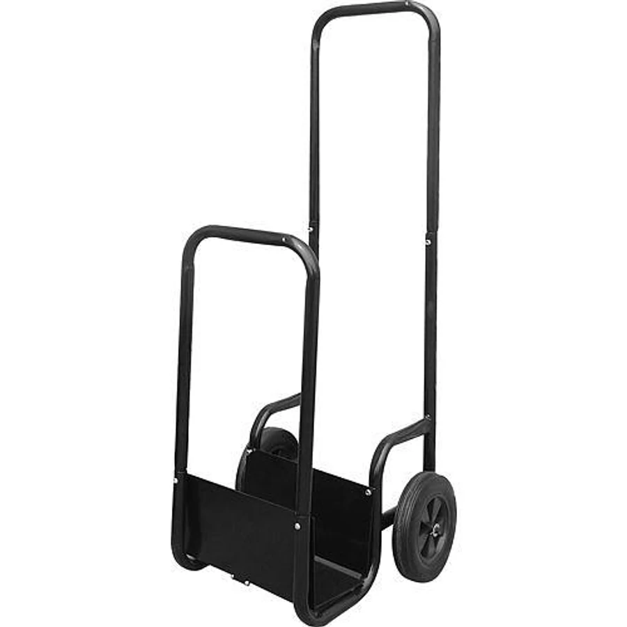 Tüzifa hordozó, kerekes Homefire LCR029, 38x45x110 cm, 40 kg