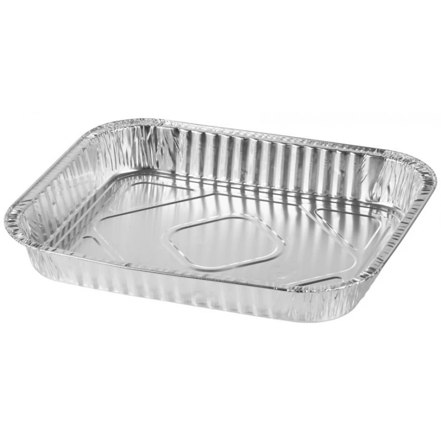 Grilltálca, MagicHome 32x26x4.5 cm, 3 db/csomag, ALU