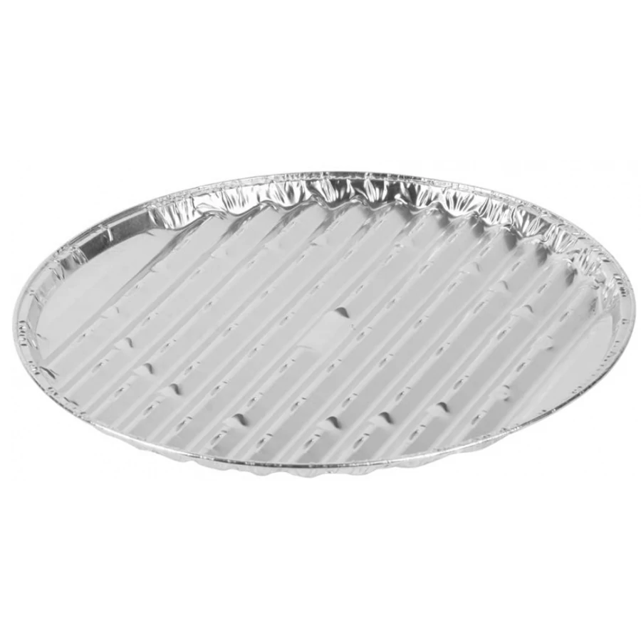 Grilltálca, MagicHome 33x1.5 cm, 3 db/csomag, kör, ALU