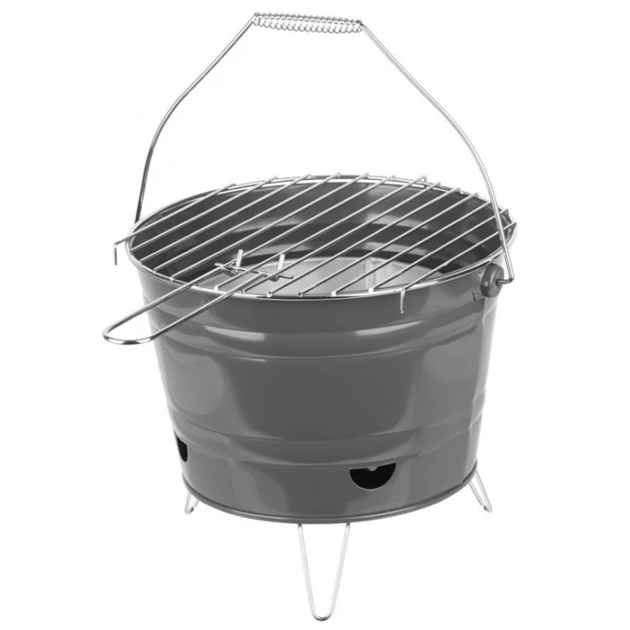 Grill BBQ Finch, 27 cm, vödör, fém