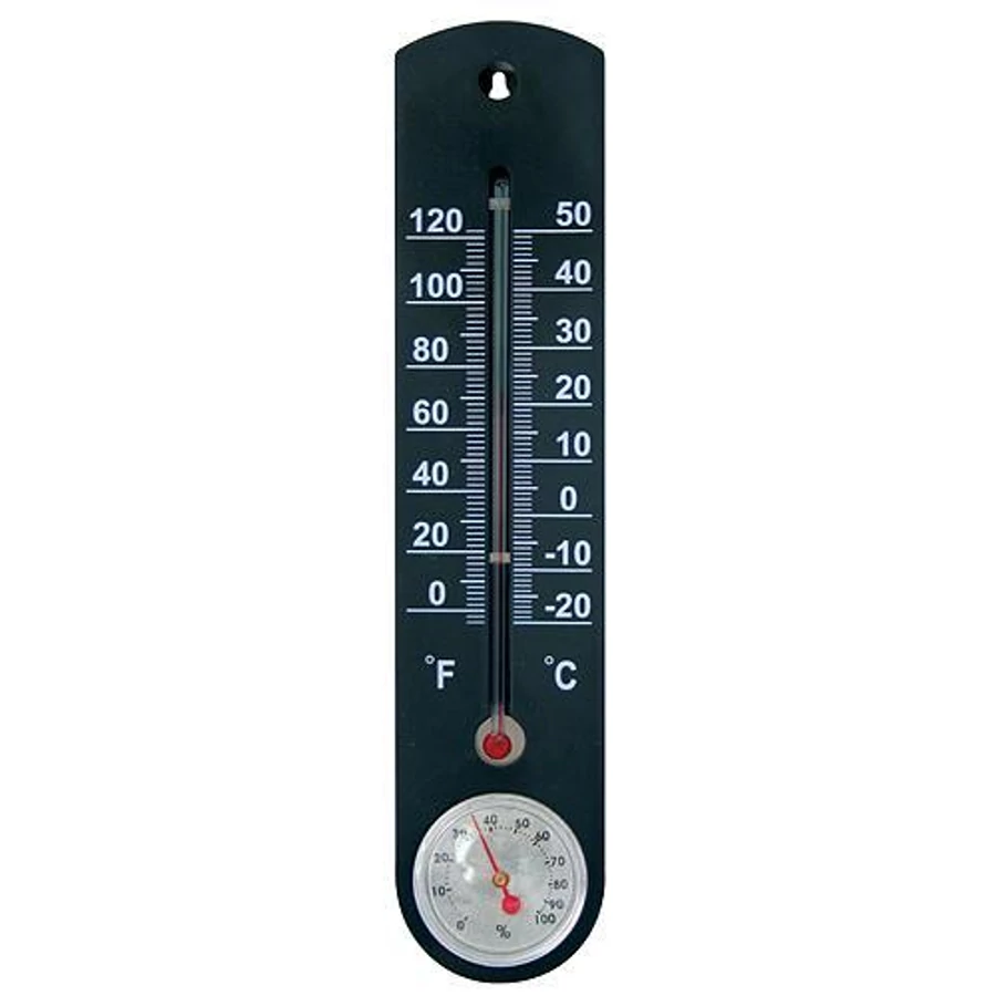 Hőmérő BlackBar 250x55x12mm