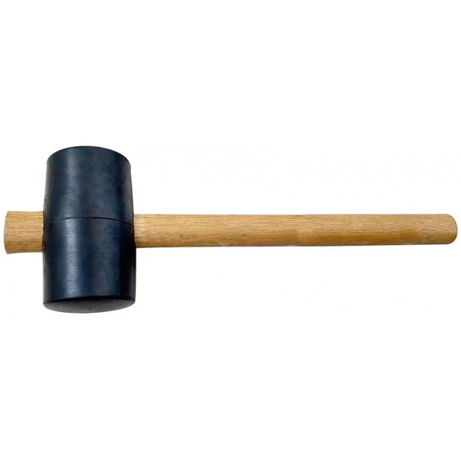 Strend Pro gumikalapács, 340 g, fekete fej