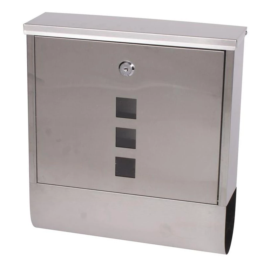 Postaláda MADISON,rozsdamentes acél, 340x310x100 mm