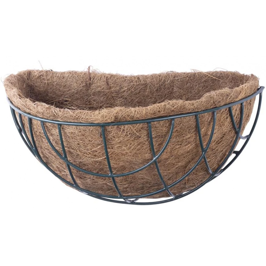 Virágcserép kókusz 30x14x13cm falra szerelhető