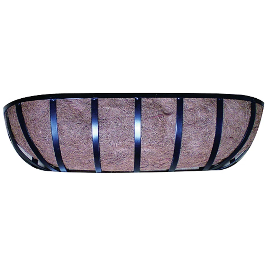 Virágcserép kókusz 61x17x18cm falra szerelhető