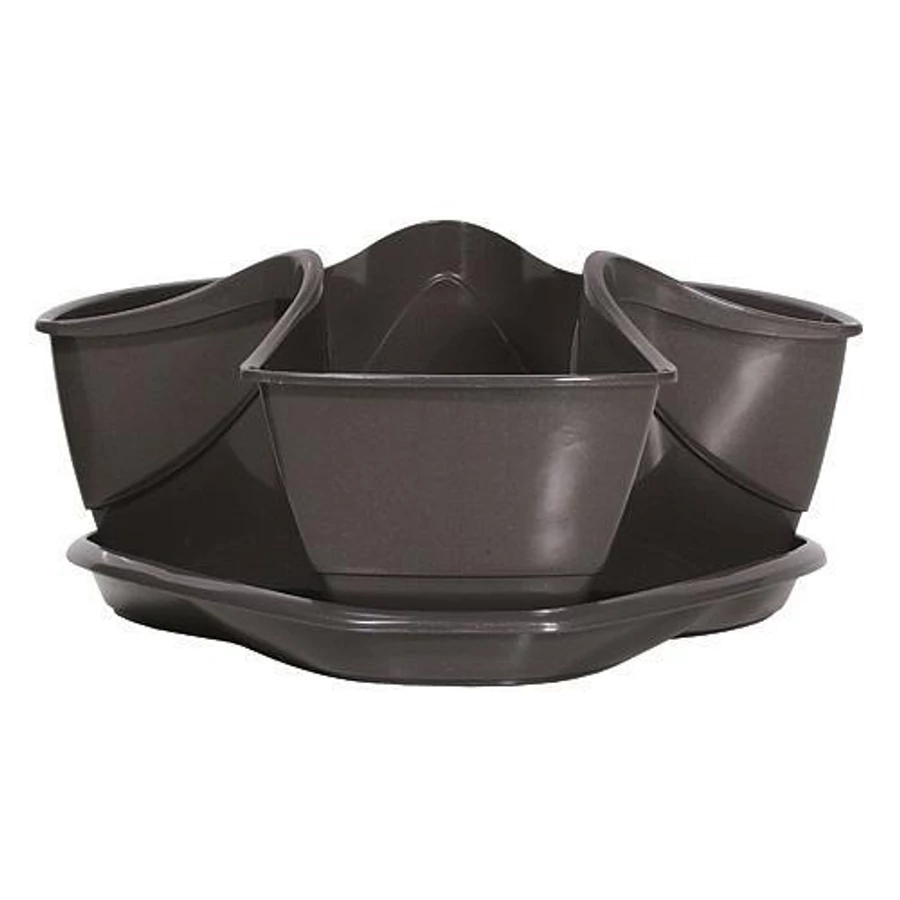 Virágcserép COUBI DKN3001 zöld