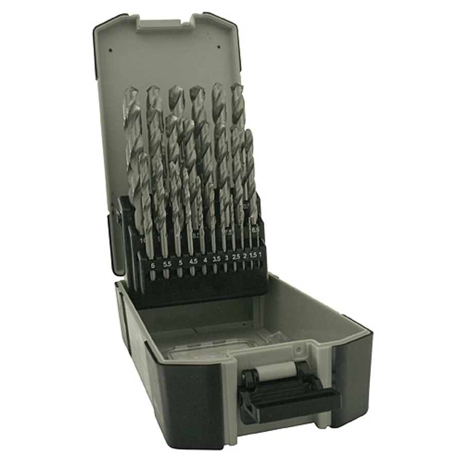 Fúrószár készlet StrendPro DIN338 1-10mm 19db