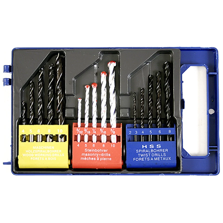 Fúrószár készlet StrendPro MS210 3 az 1-ben 15db