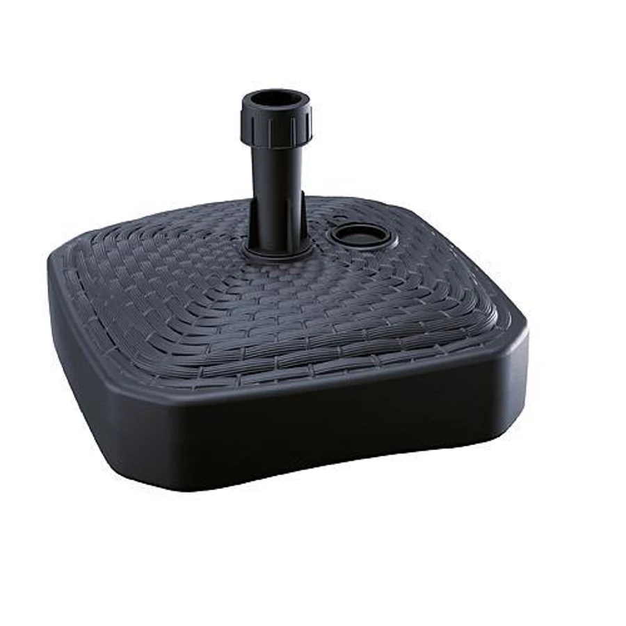 Napernyő tartó talp, antracit, 390x390 mm, PVC