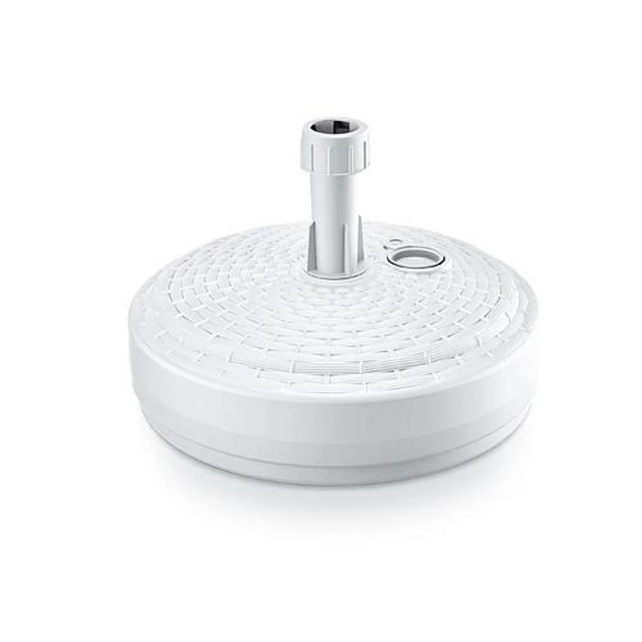 Napernyő állvány 390mm, PVC, 20-26 mm, fehér