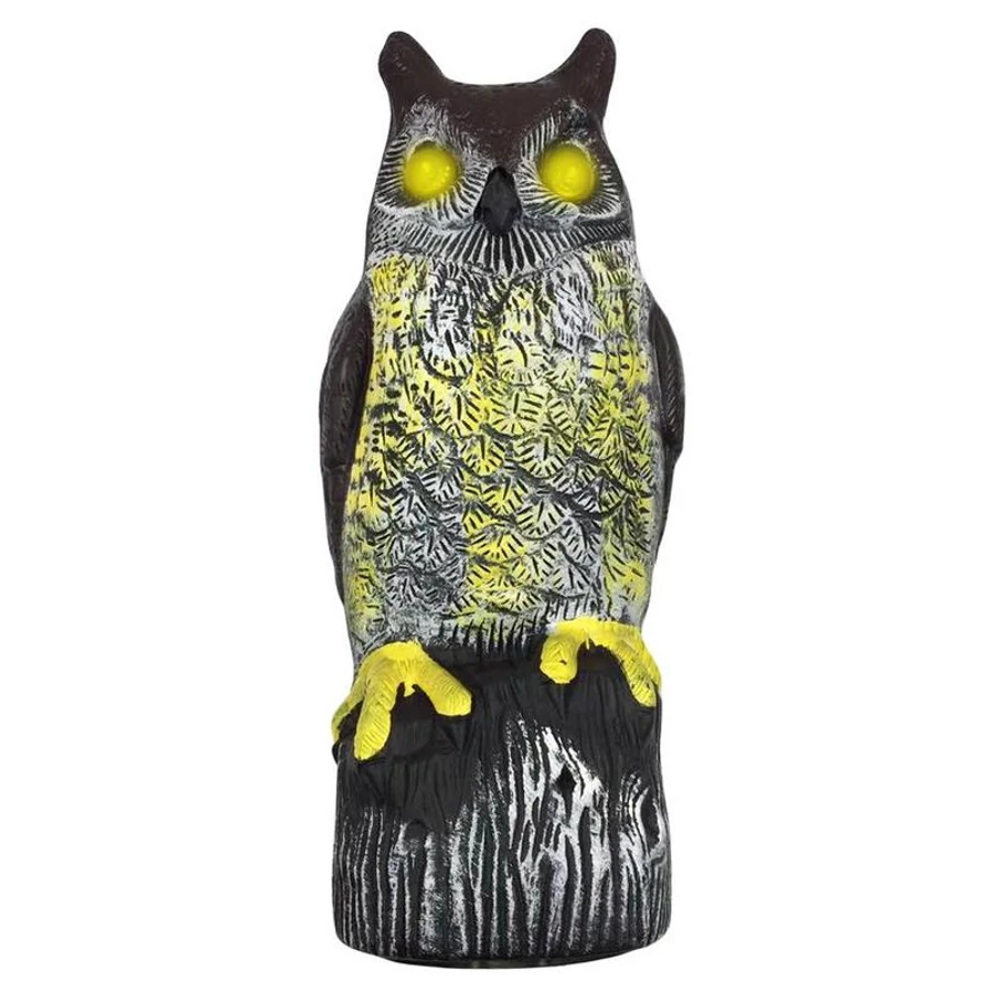 Madár riasztó, világítós szemek, 41cm