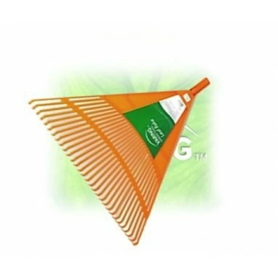 Varing 30 fogú ipari műanyag lombseprű keményfa nyéllel