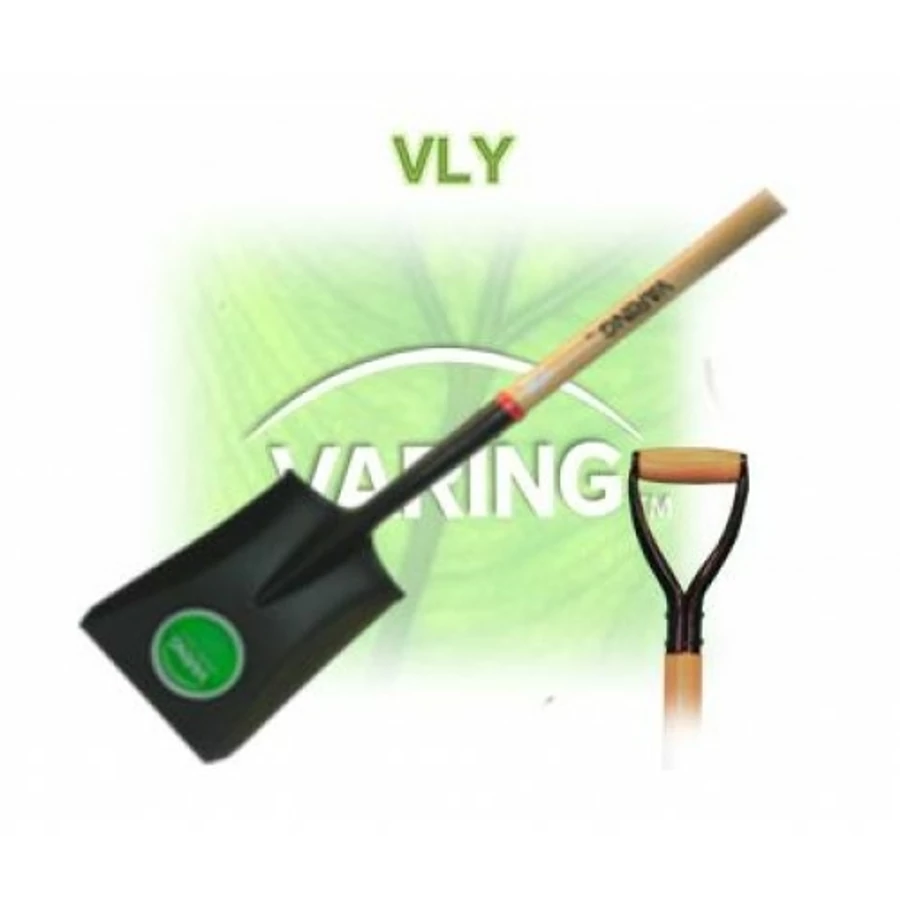 Varing lapát natúr keményfa Y-nyéllel