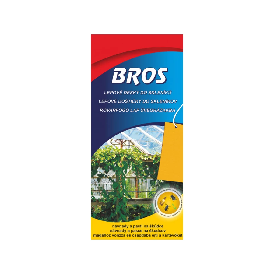 Bros Rovarfogó sárga lap10db
