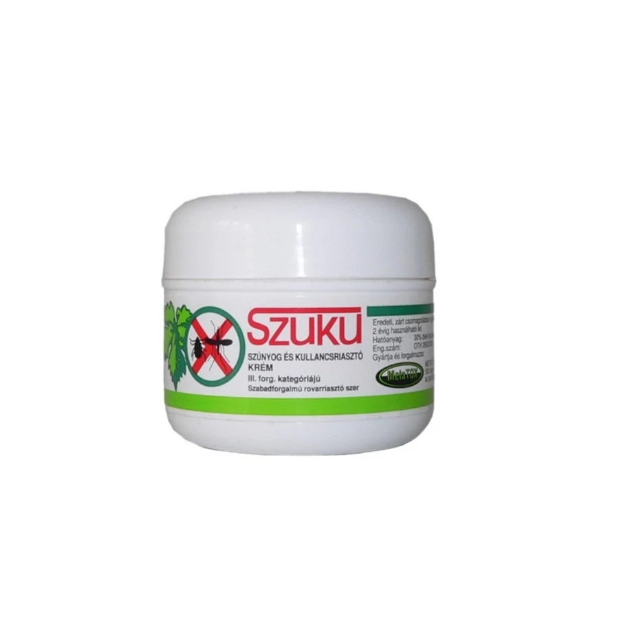 Szuku szúnyog és kullancsriasztó krém