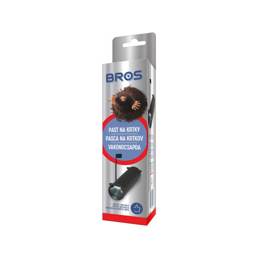 Bros vakondcsapda fogásjelzővel