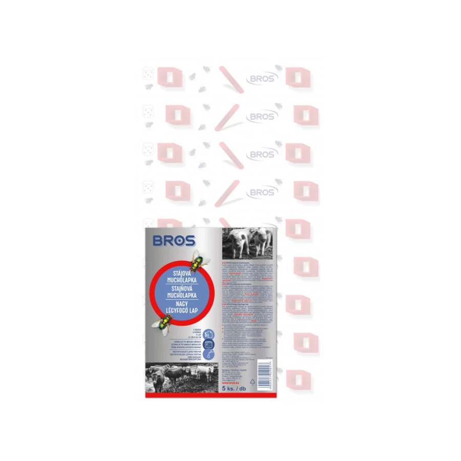 Bros Légyfogó lap ÓRIÁS 32x60 cm 5 db