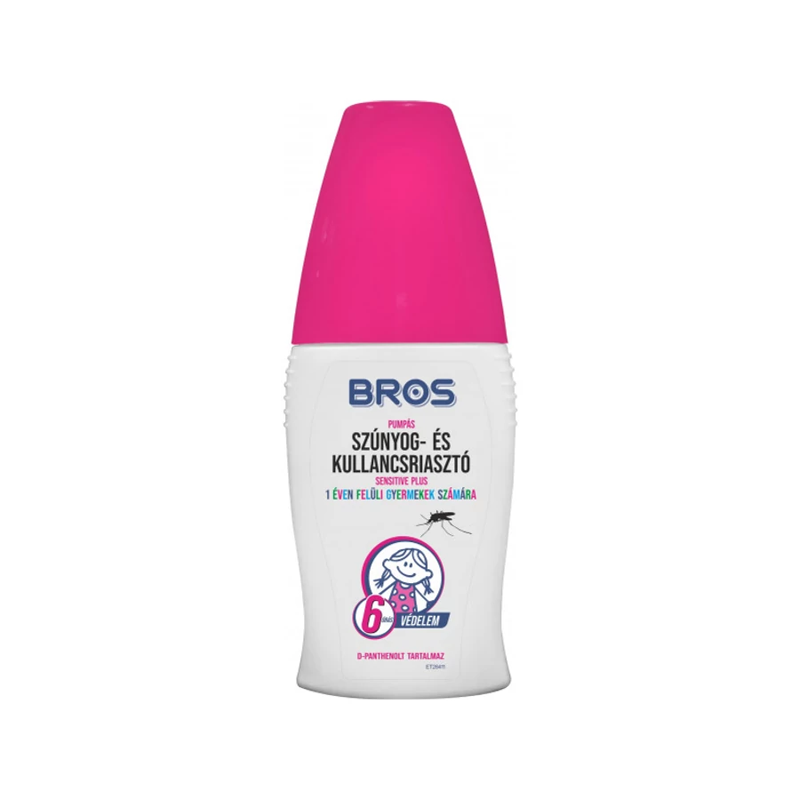 Bros Szúnyogriasztó pumpás 50 ml Sensitive