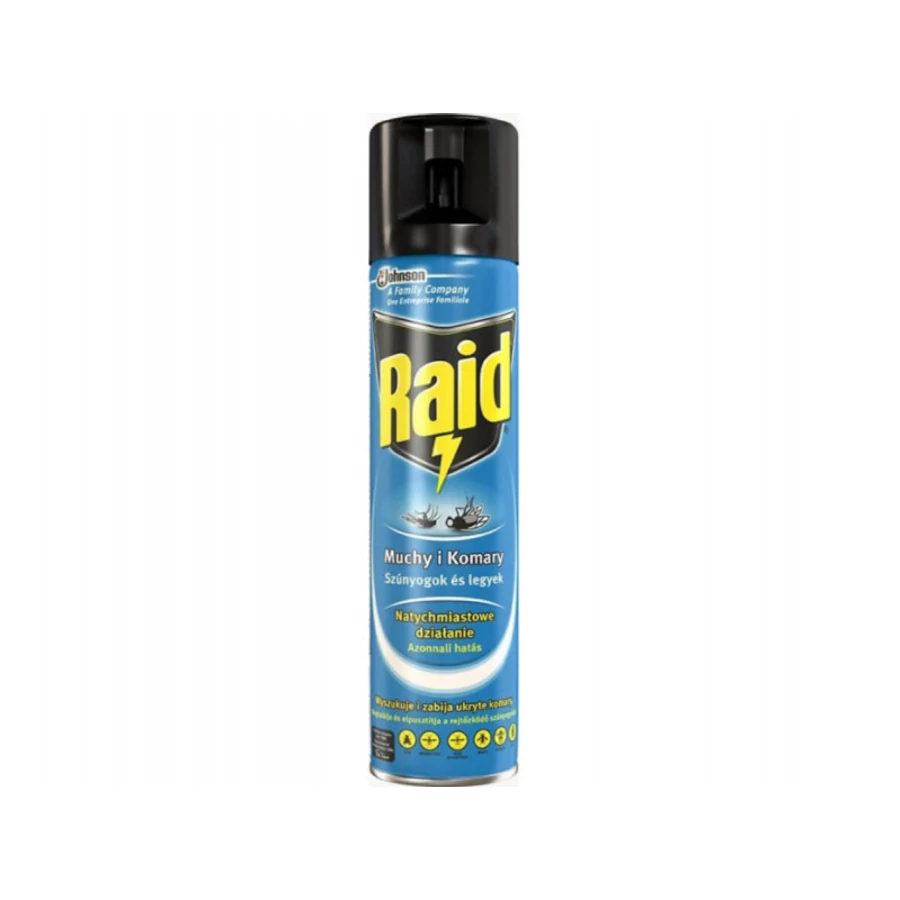 RAID légy- és szúnyogirtó aerosol 400ml