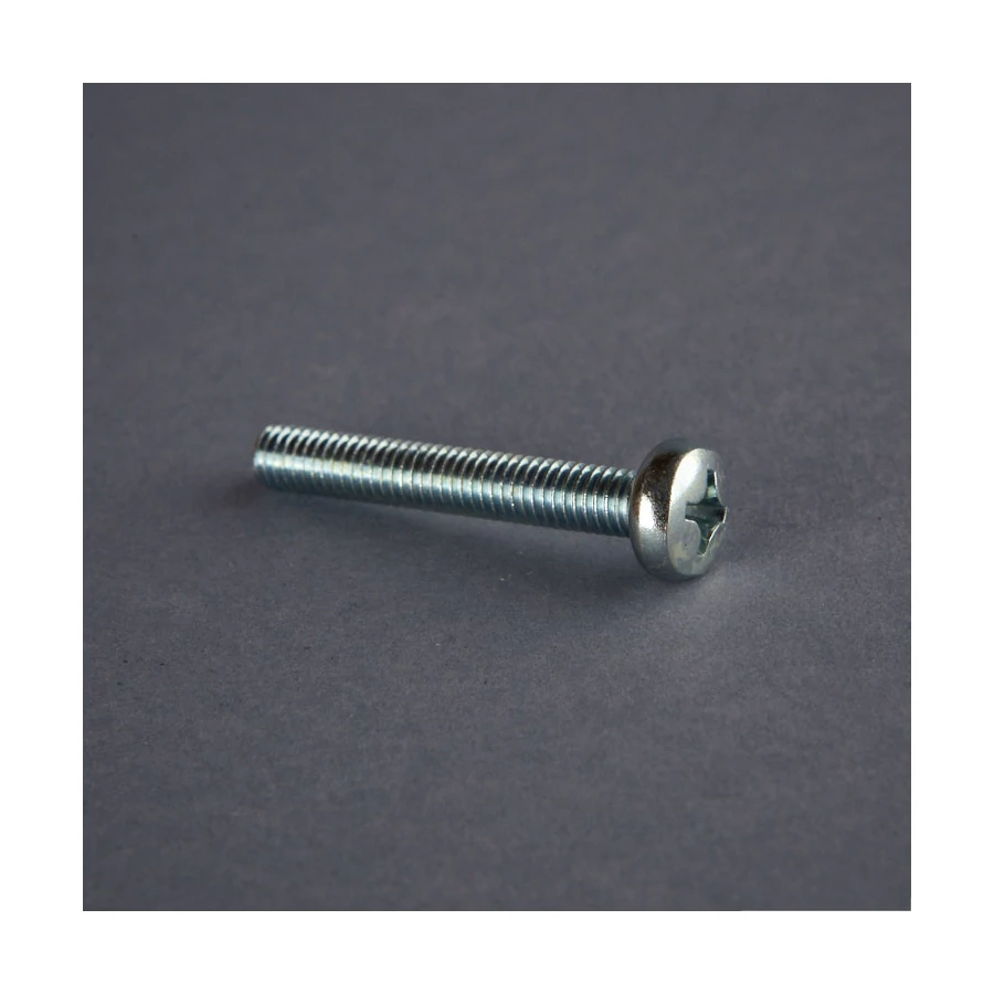 M4x6 Domb fejű kereszthornyos csavar