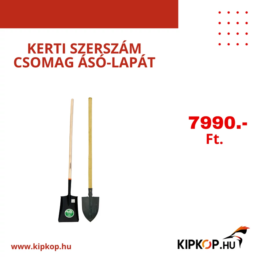 Kerti szerszám csomag Ásó-Lapát