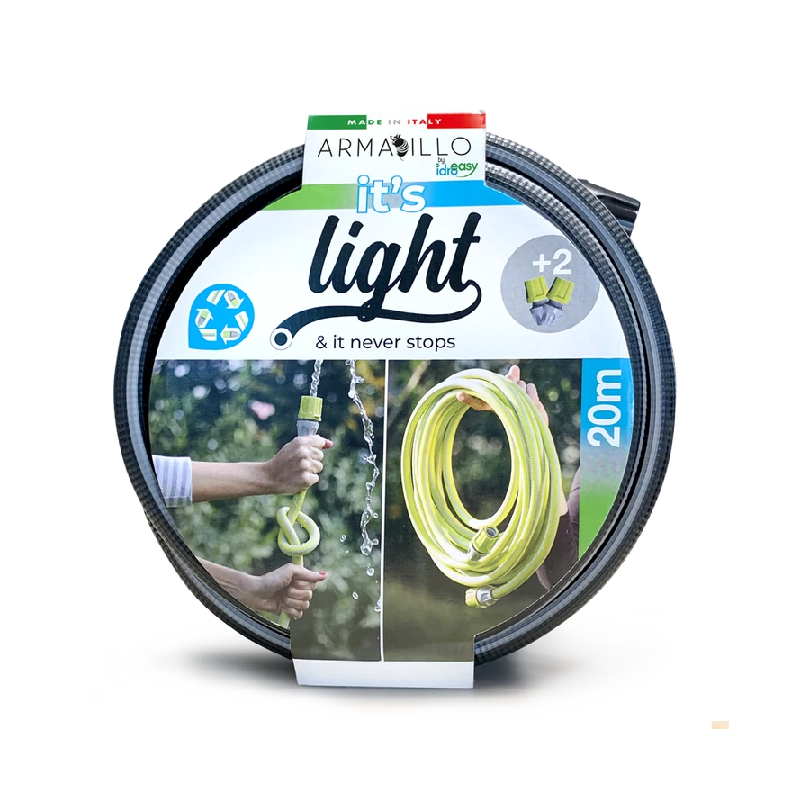 Locsolótömlő ARMADILLO SUPERLIGHT szürke 1/2" 7,5m