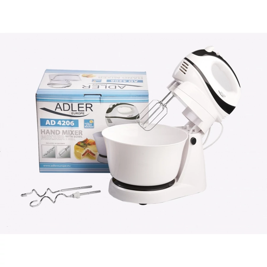 ADLER AD4206 Tálas Mixer, Fekete