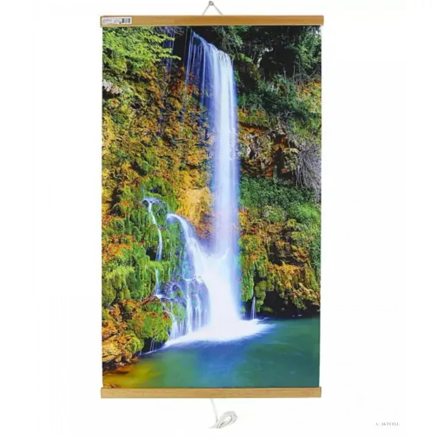 EvoKing Dekoratív elektromos infrapanel, Vízesés képpel