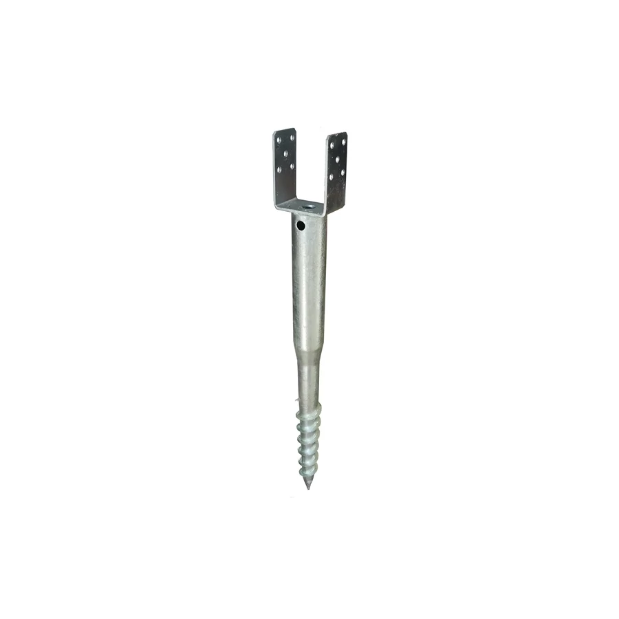 Oszloptalp becsavarható (talajcsavar) 101 x 865 / 4 mm tűzihorg.