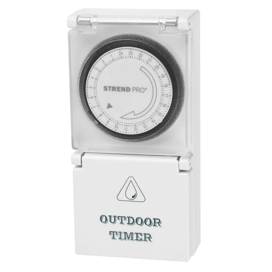 Időzítő Strend Pro, mehanikus dugó, 230 V, max. 3680 W