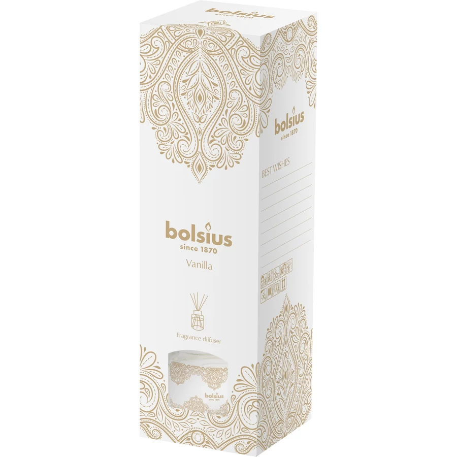 Diffúzor Bolsius karácsonyi arany csipke, vanília, 30 ml