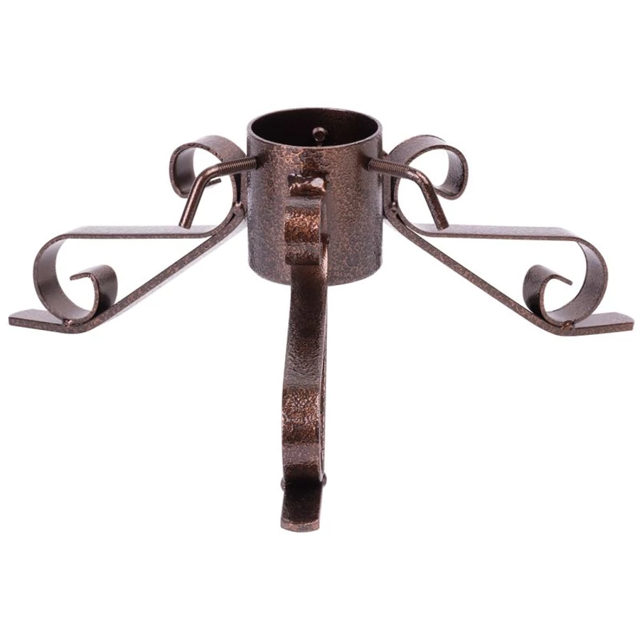 Karácsonyfa talp MagicHome Karácsony Blackbird, réz, fém