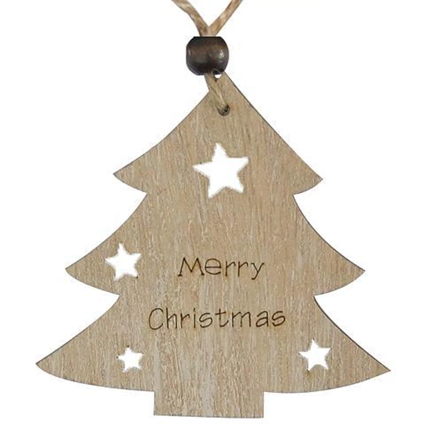 MagicHome karácsonyi dísz, fenyőfa, felfüggeszthető, csomag. 5 db