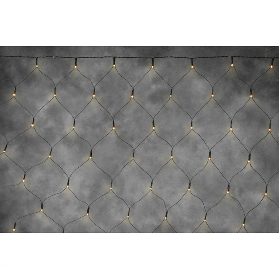 Fényfüzér MagicHome Karácsony Multi-Connect Star net, 160 LED meleg fehér, egyszerű világítás, 230 V, 50