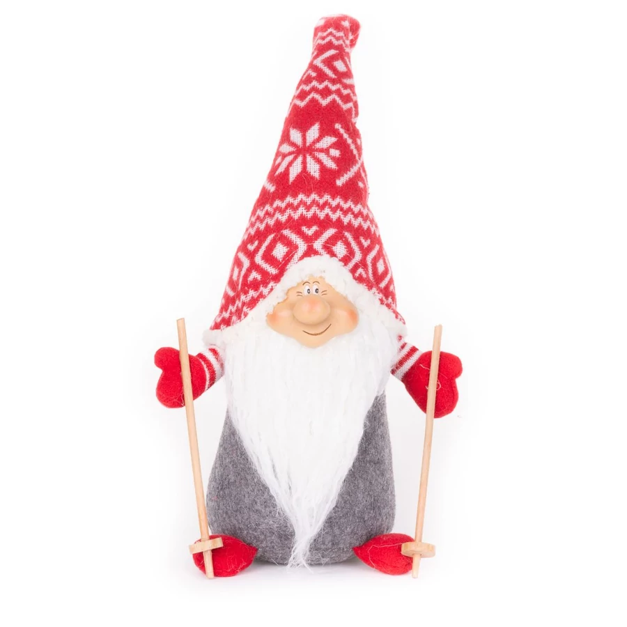 MagicHome karácsonyi dekoráció, Manó, 35 cm