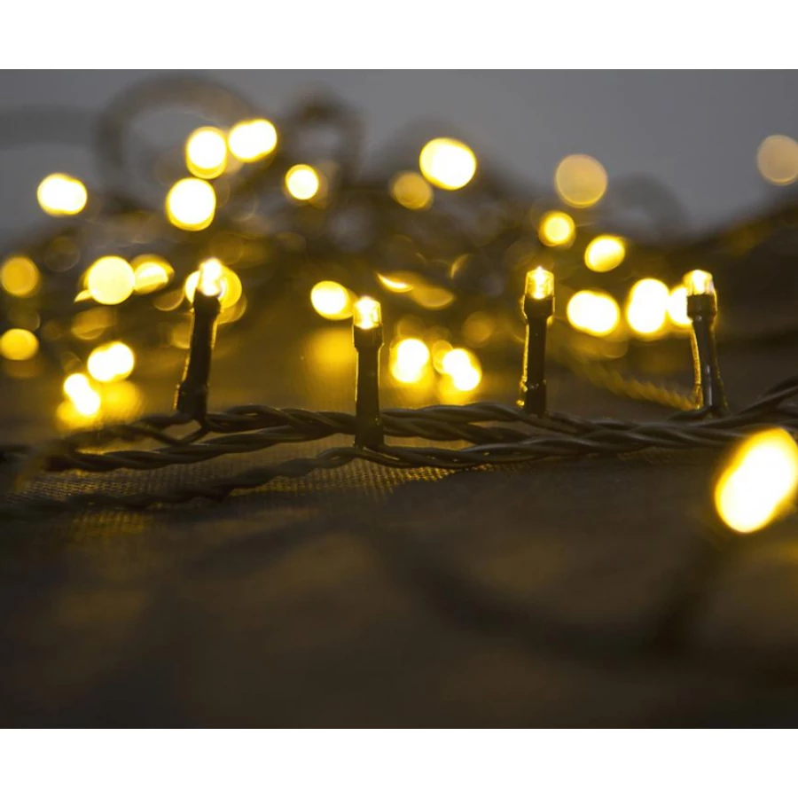 Fényfüzér MagicHome Karácsony Errai, 800 LED meleg fehér, 8 funkció, 230 V, 50 Hz, IP 44, kültéri, megvilág