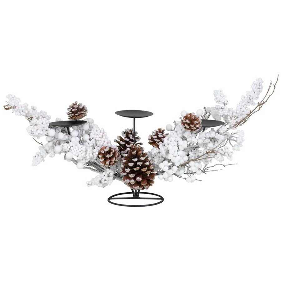 MagicHome karácsonyi gyertyatartó, 71 x 21 x 21 cm