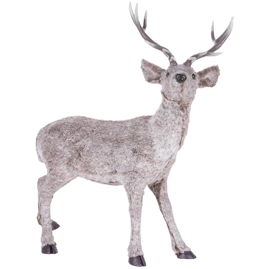 MagicHome karácsonyi dekoráció, szarvas, barna, 56 x 29 x 67 cm